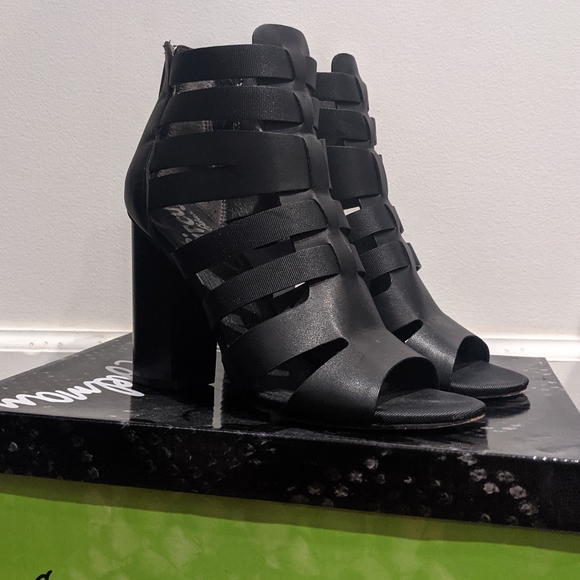 Sam Edelman Open Toed Heels size 7.5 - Picture 1 of 7